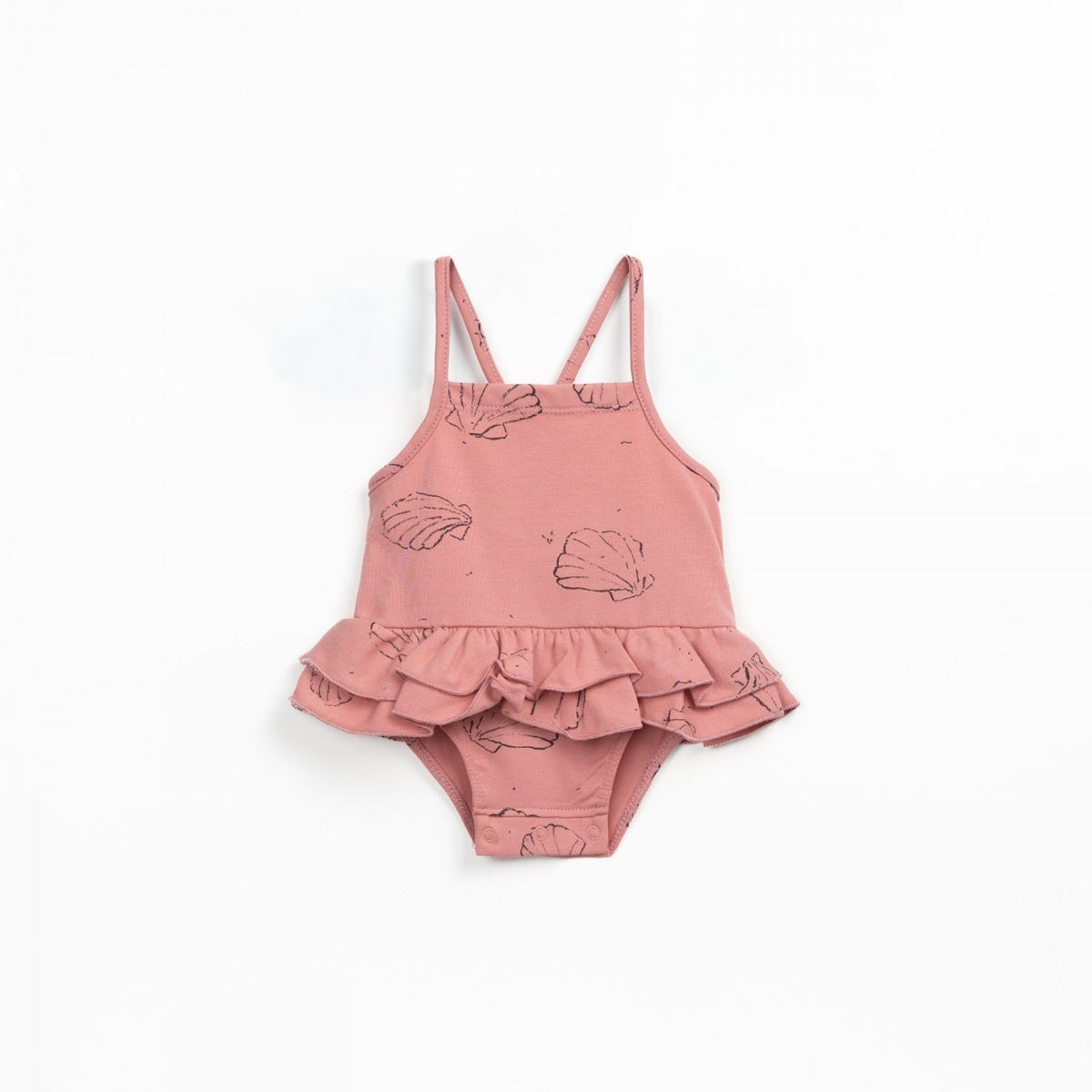 Shell Print Swimsuit