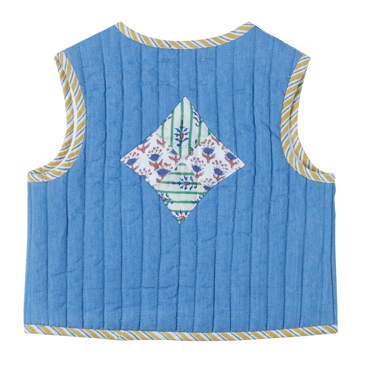 Quilted Patchwork Vest