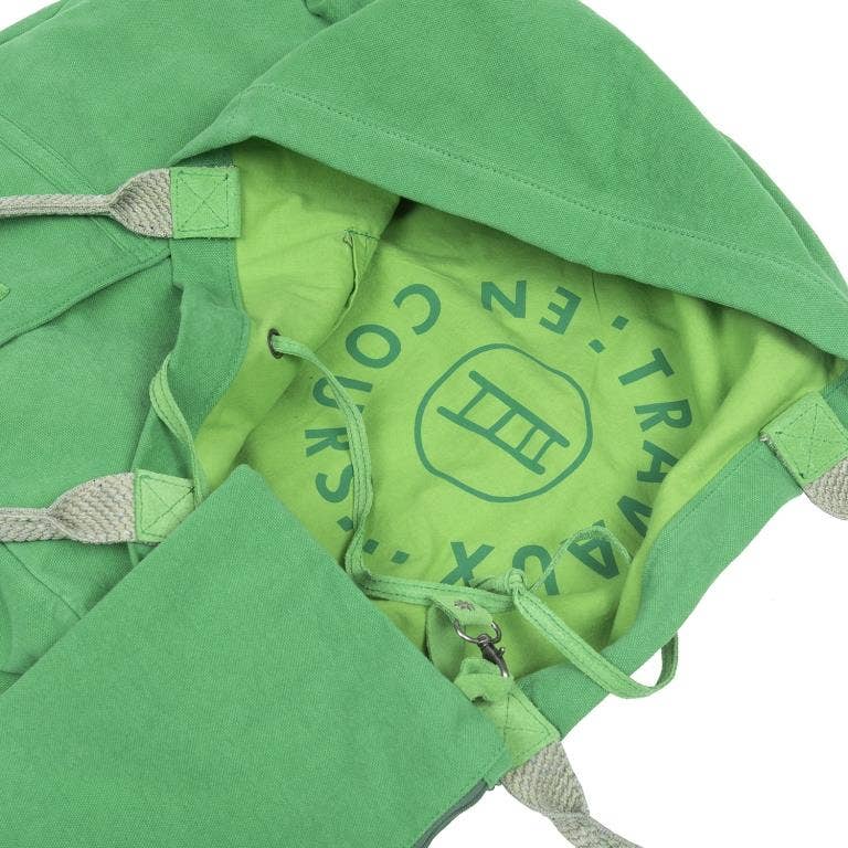 City Tote Bag: Comics Green