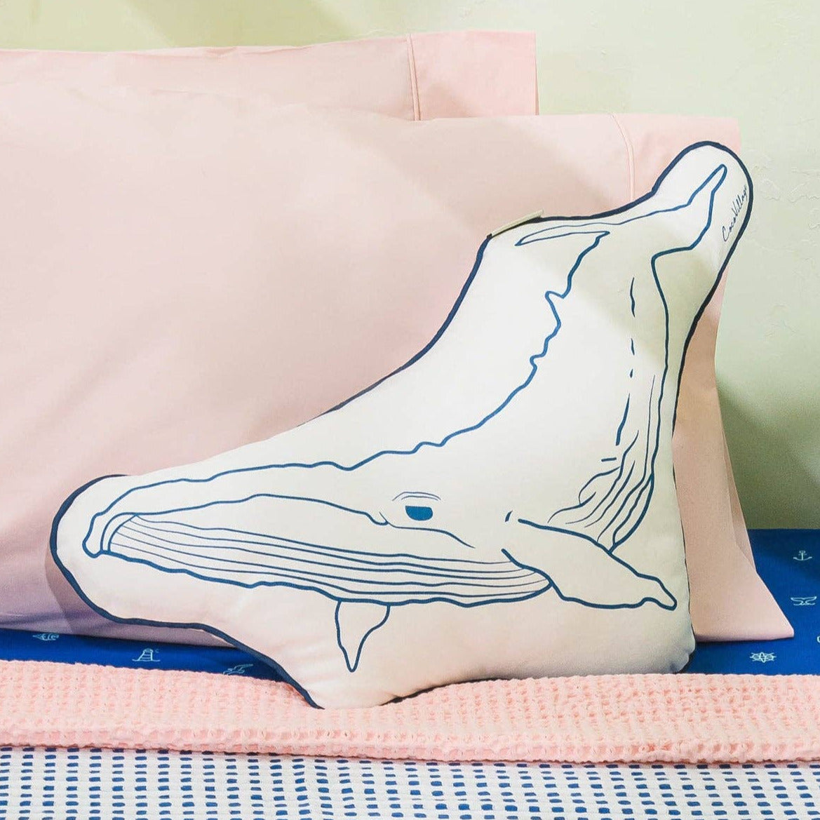 Whale Shaped Cushion