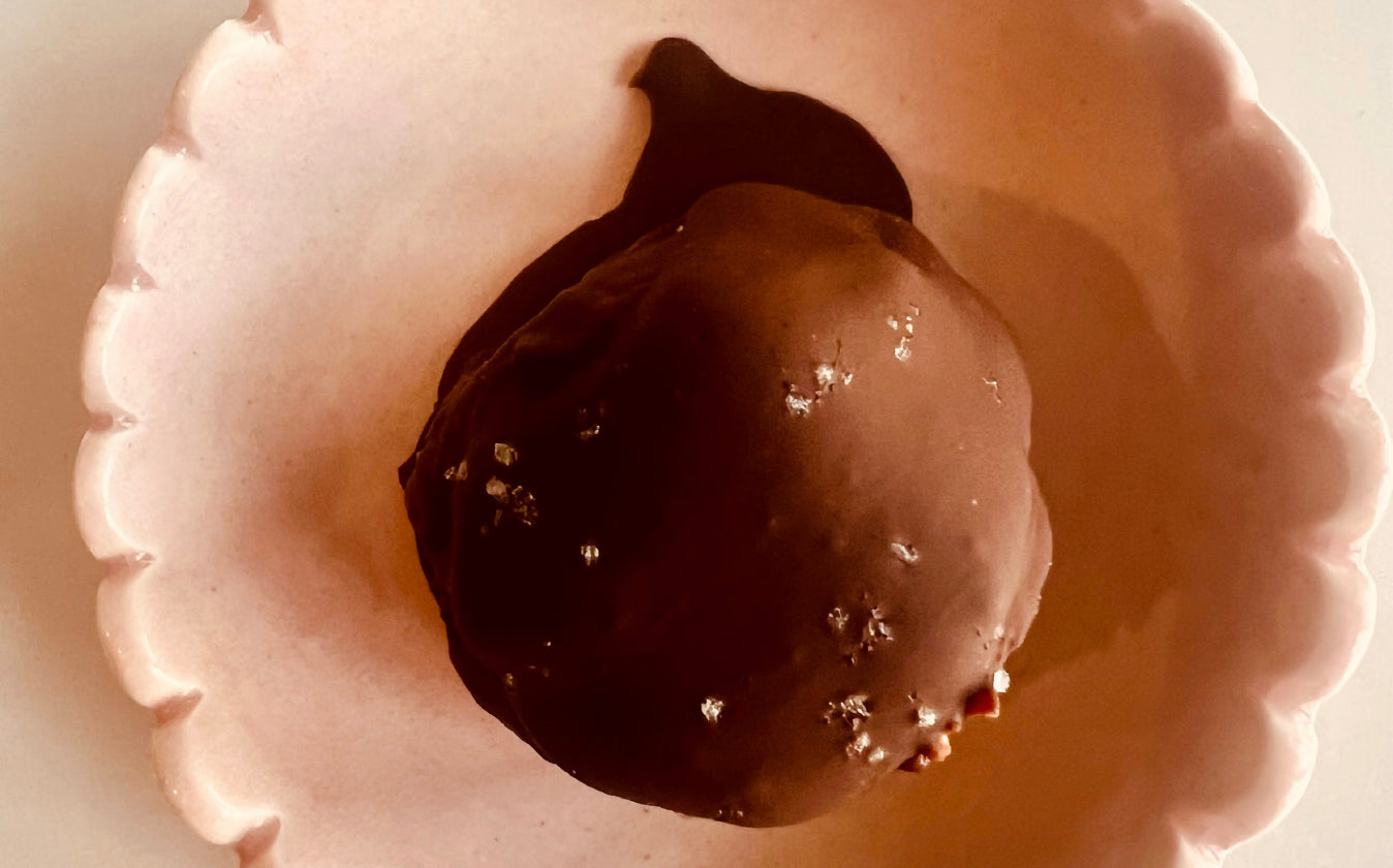 Chocolate protein drop