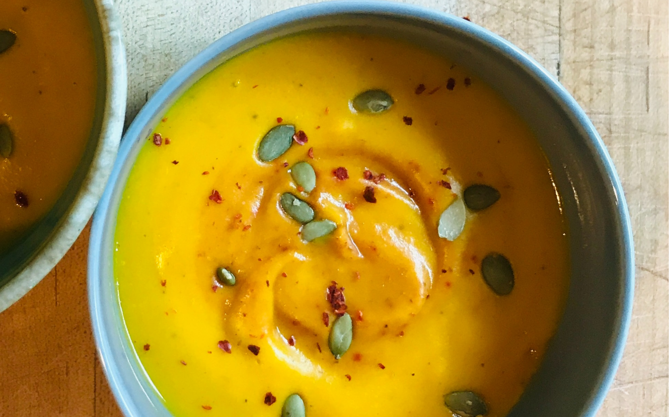 Recipe of the Month: Roasted Apple Butternut Squash Soup