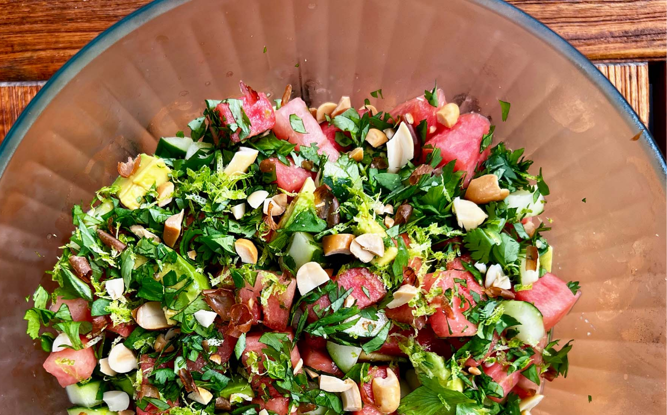 Recipe of the Month: Savory Watermelon Salad