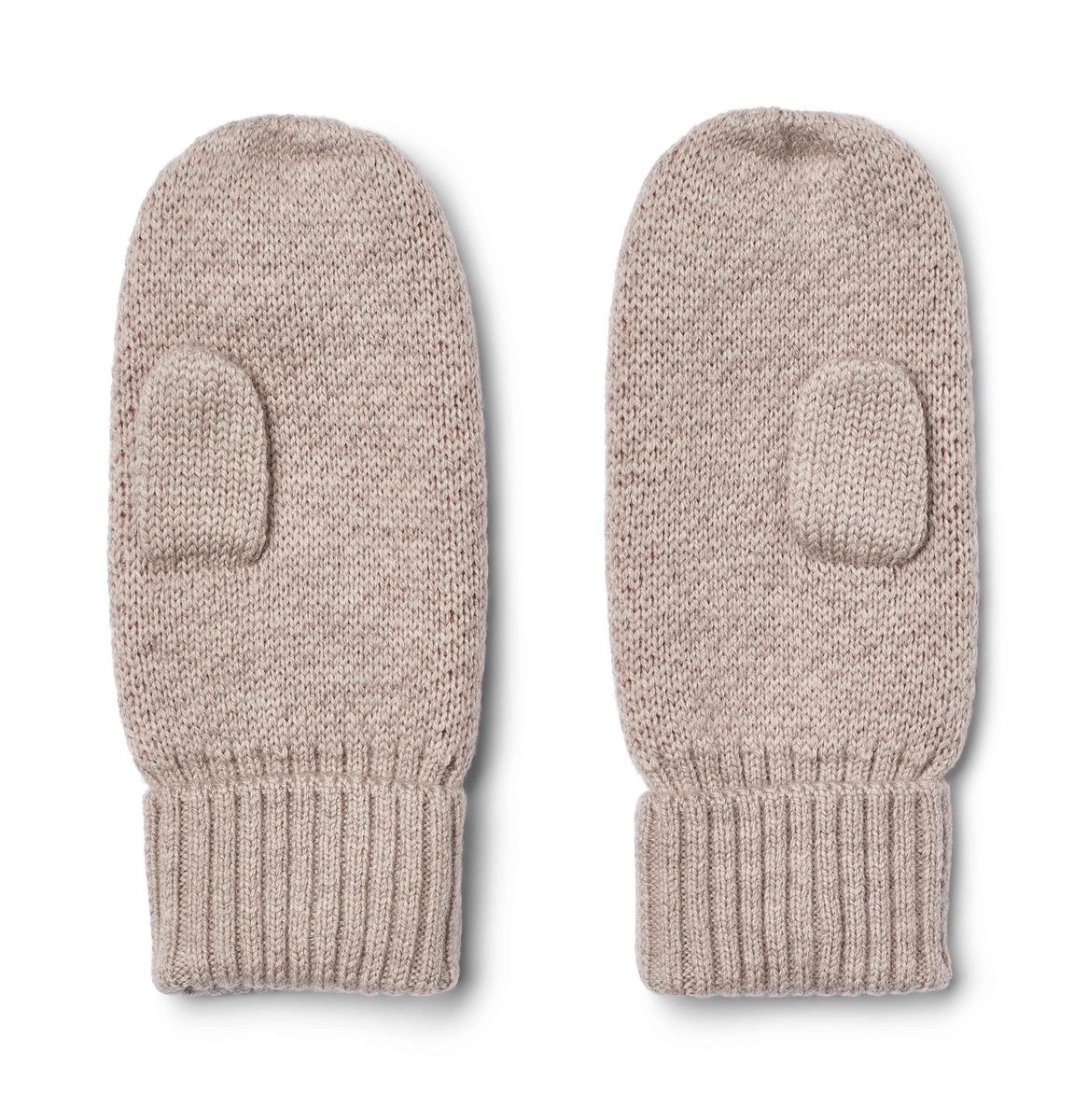 Jacquared Mitten Hearts