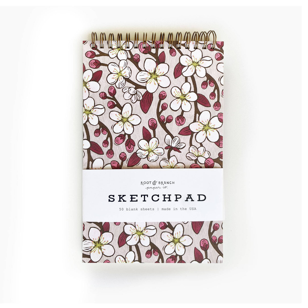 Cherry Blossom Spiral Bound Sketchpad