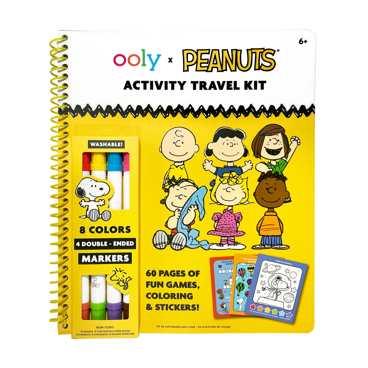 OOLY x Peanuts: Activity Travel Kit
