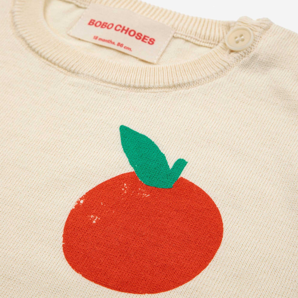 Baby Tomato knitted t-shirt