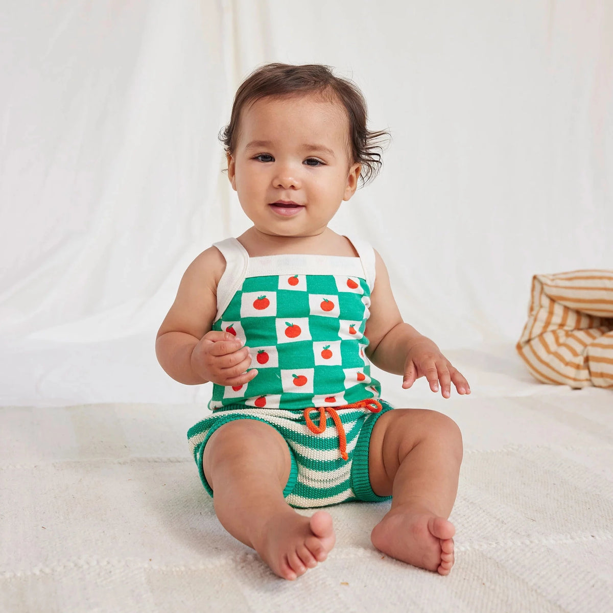 Baby Stripes Knitted Bloomers