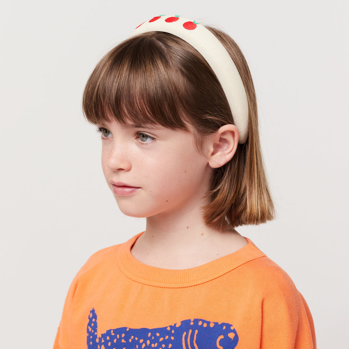 Tomato canvas headband