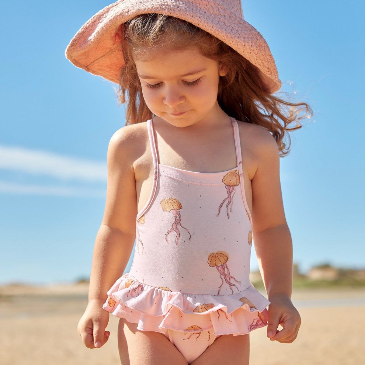 Jellyfish Print Swimsuit