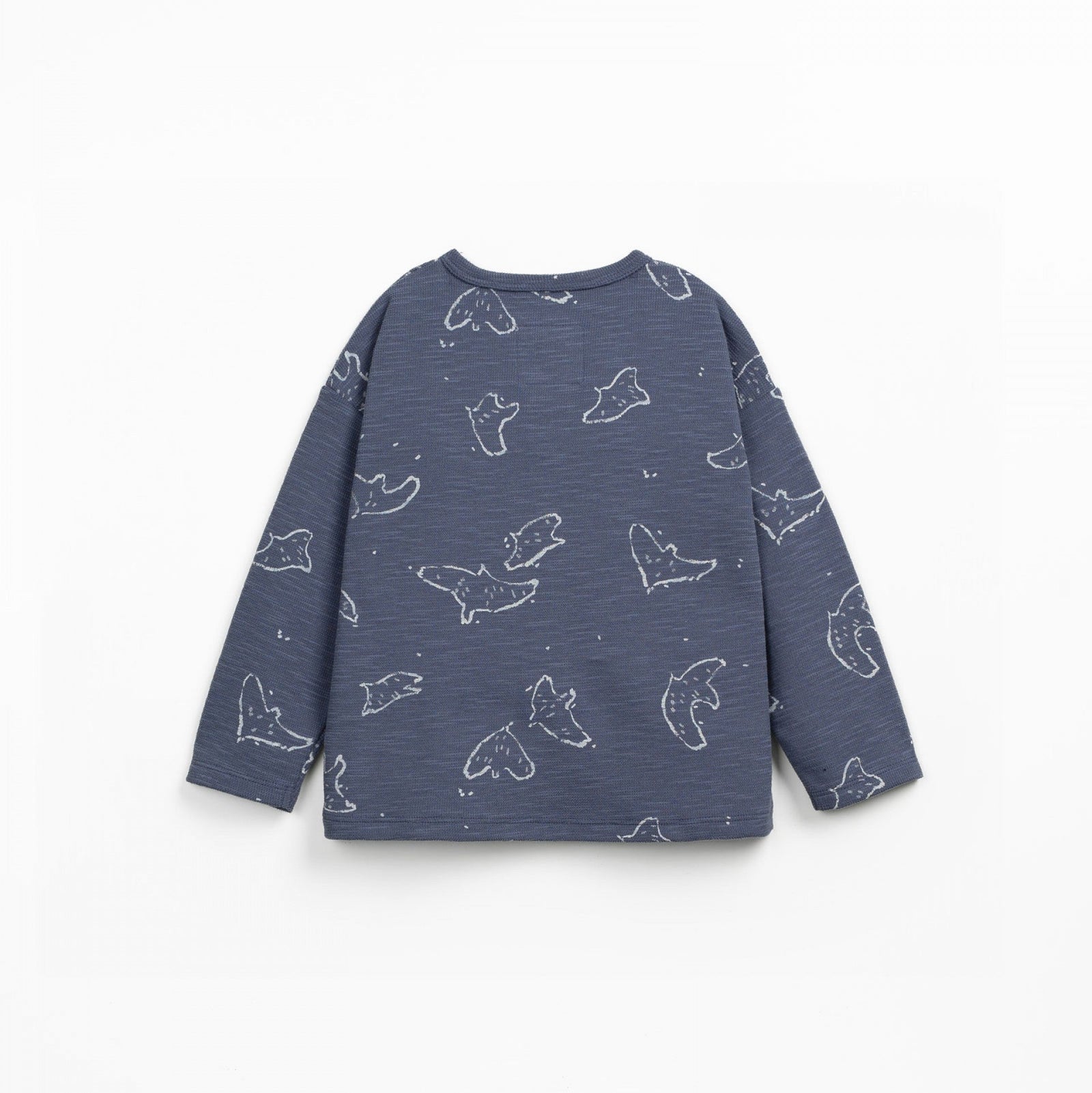 Long sleeve shirt with bird print
