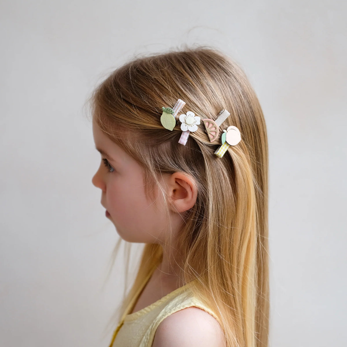 Peachy Citrus Mini Clips