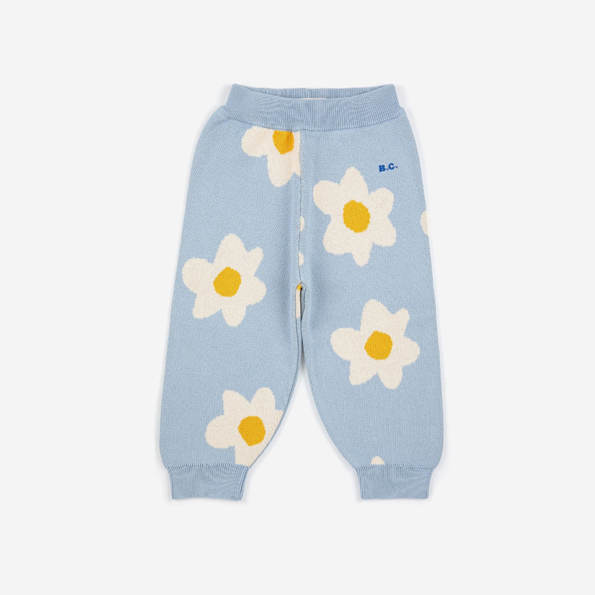 Big Flower Knitted Pant