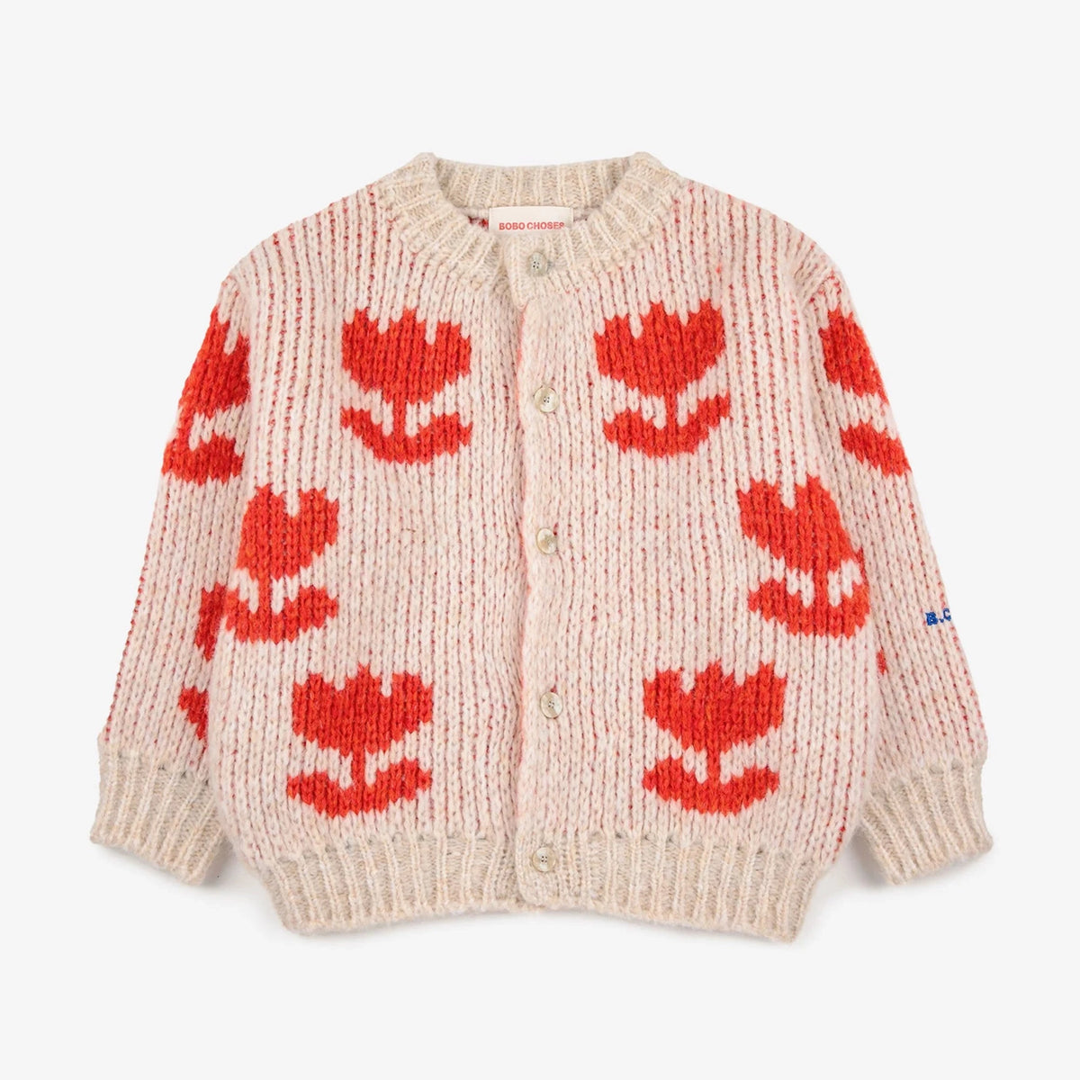 Retro Flower Cardigan