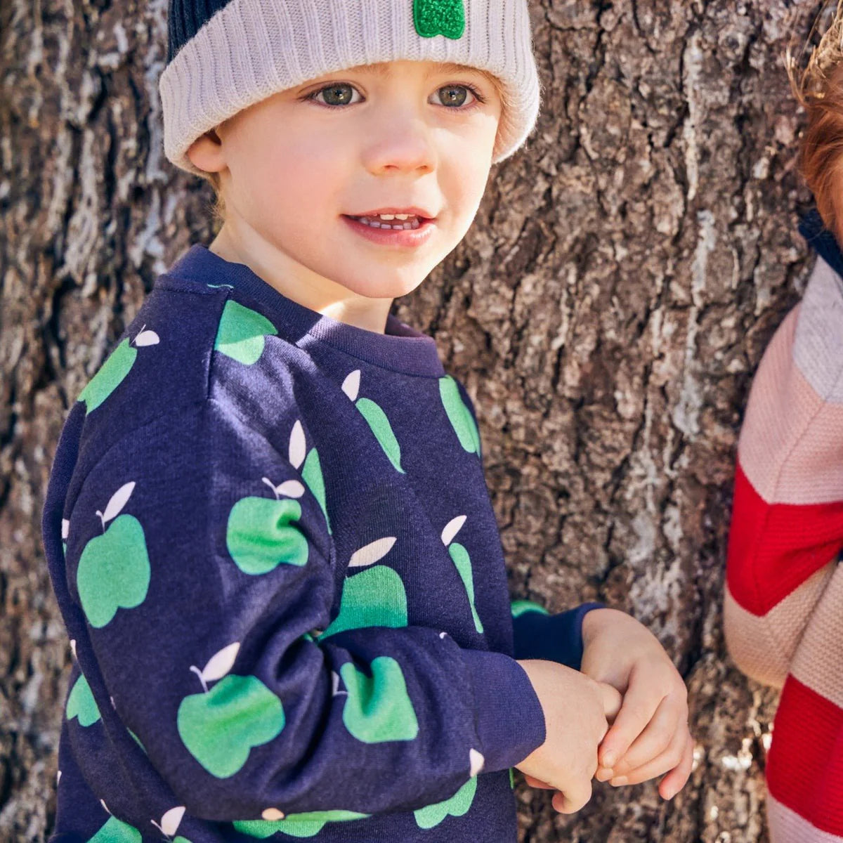 Recycled Cotton Green Apple Sweatshirt