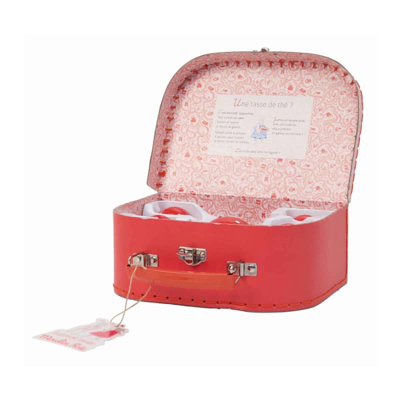 Suitcase Tea Party Ceramic Set