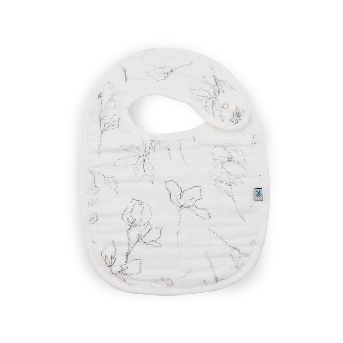 Organic Cotton Muslin Classic Bib 3 Pack - Floral Field