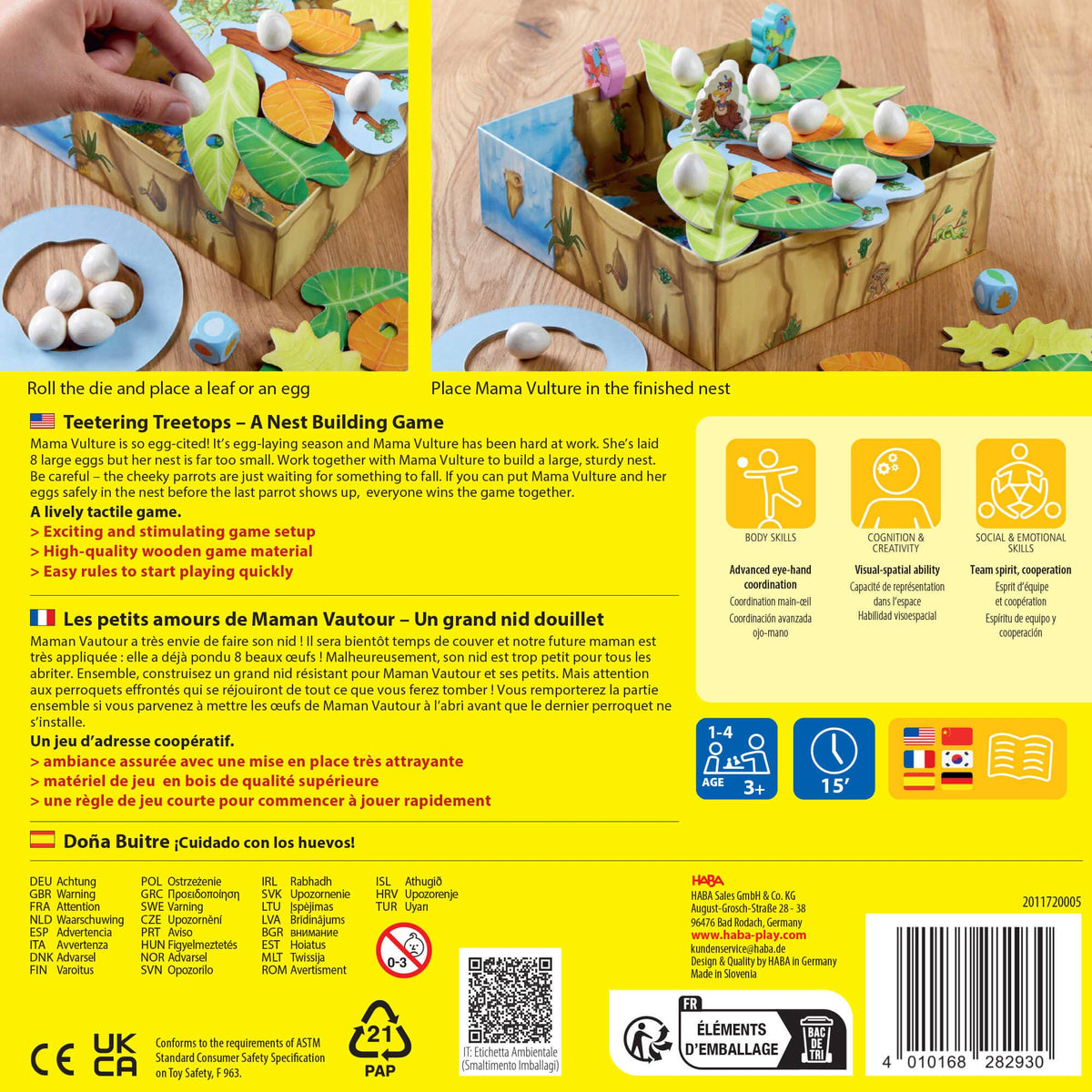 Teetering Treetops - Cooperative Toddler Game