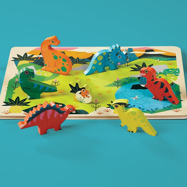 Let&#39;s Play Dinosaur Puzzle