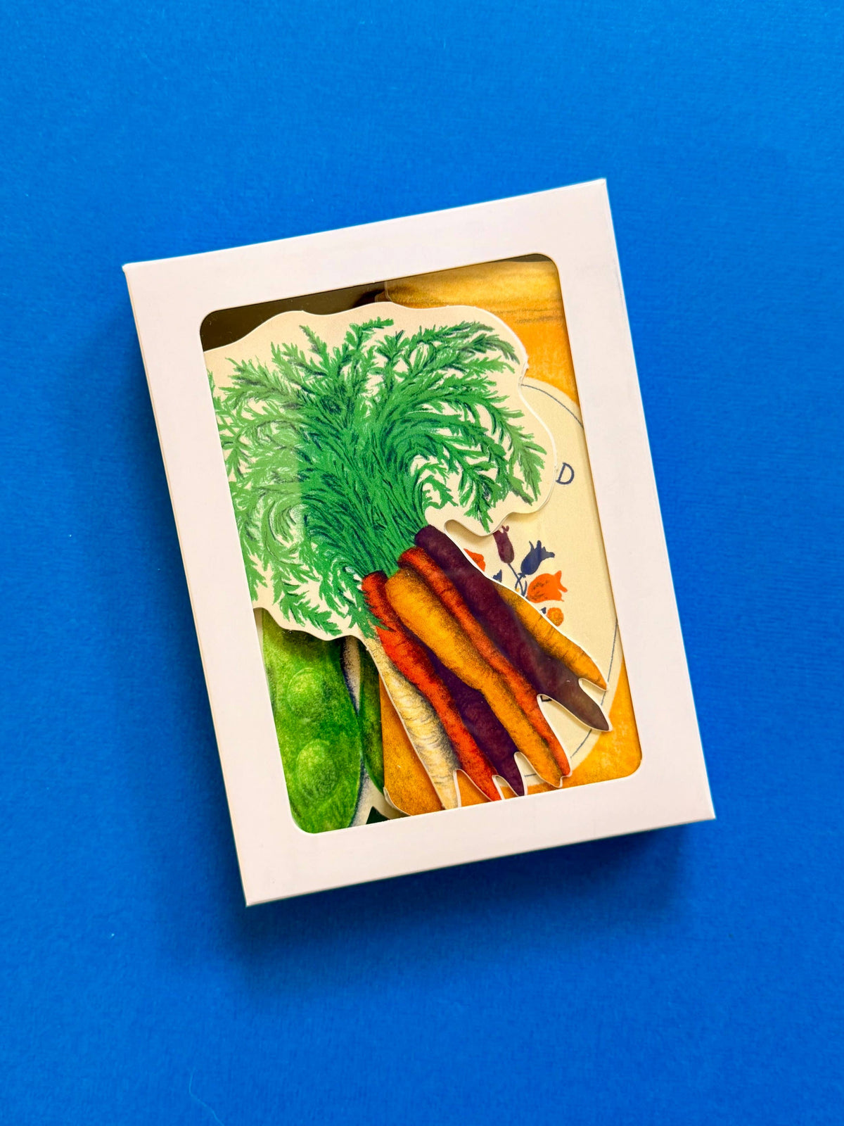 Farmers Market Finds Die-Cut Greeting Card Set