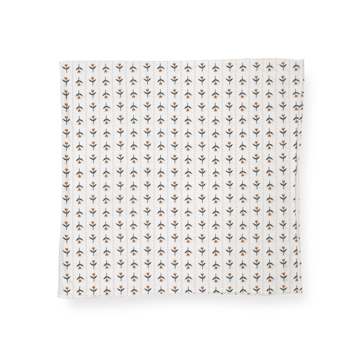 Stretch Knit Swaddle Blanket - Tulip Stripe