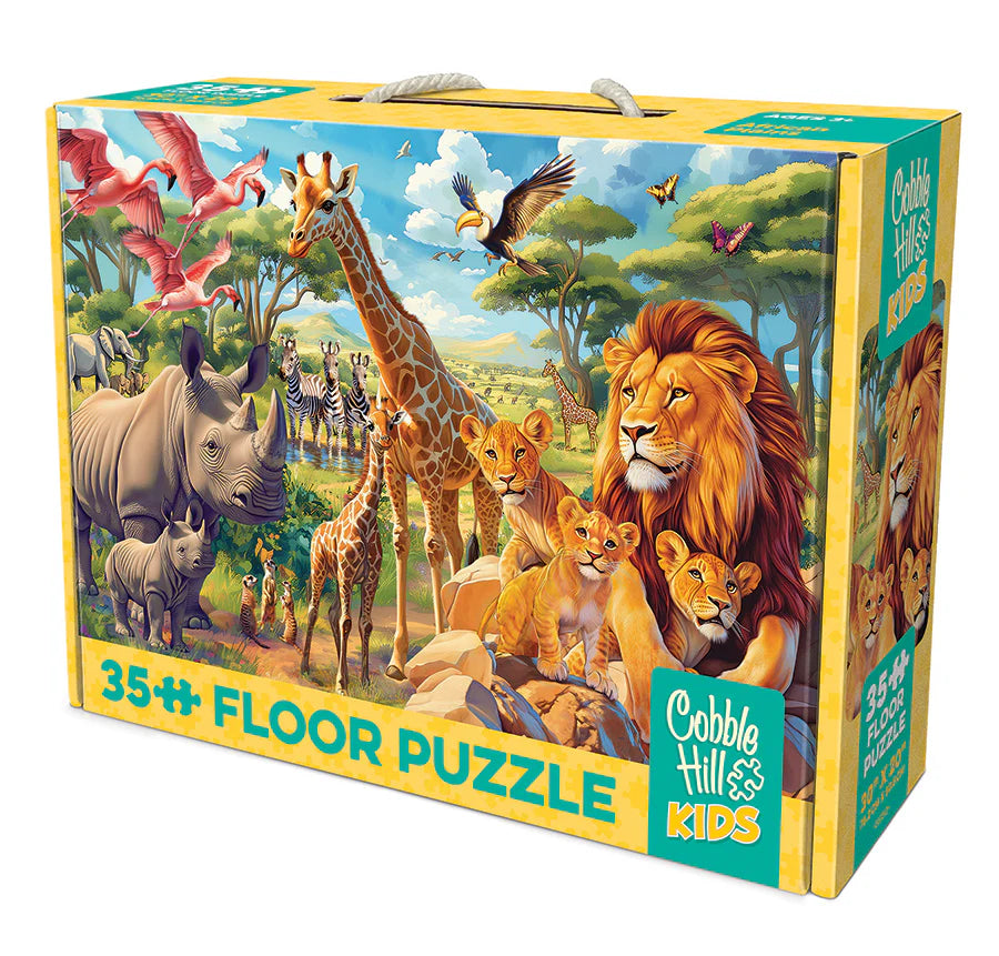 African Plains Floor Puzzle
