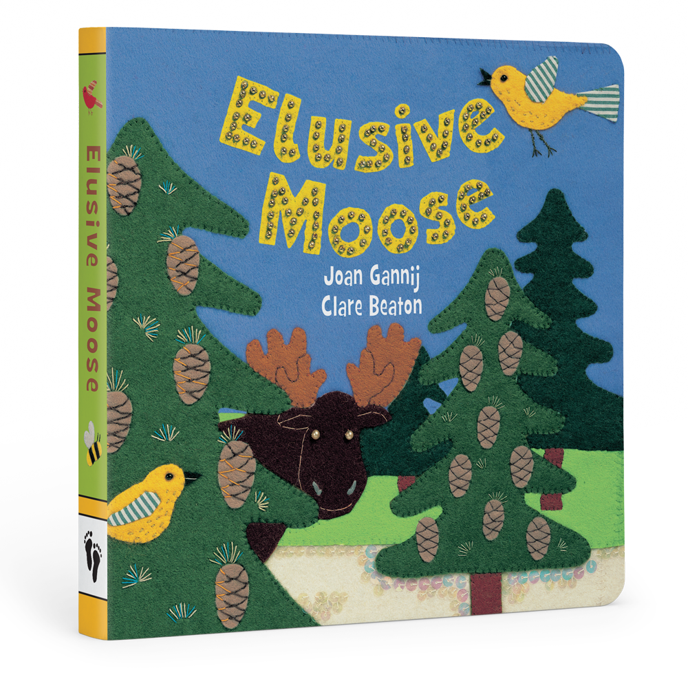 Elusive Moose: Board Book