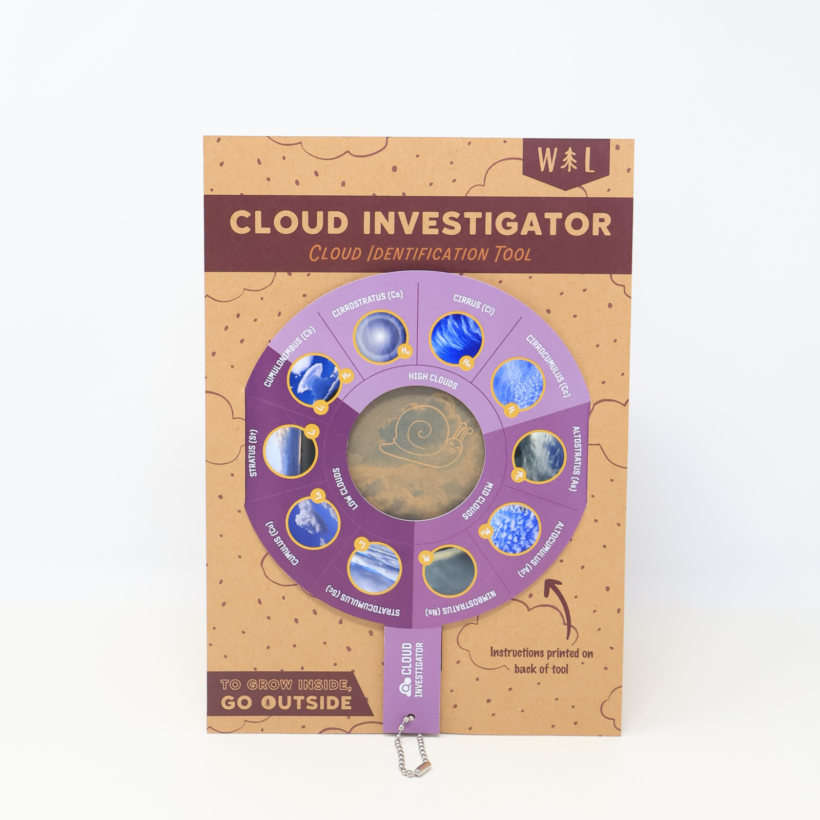 Cloud Investigator cloud identification tool packaging on a white background