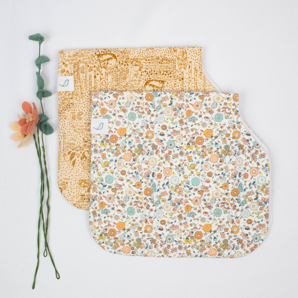 The Essential Burp Cloth - Woodland