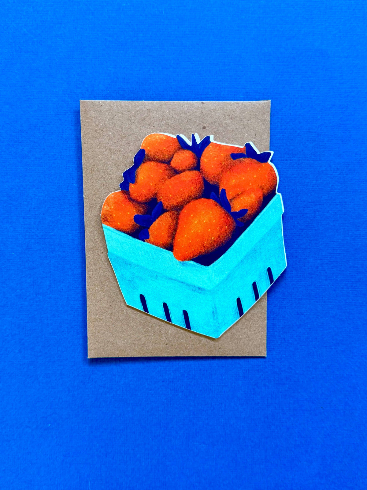 Farmers Market Finds Die-Cut Greeting Card Set