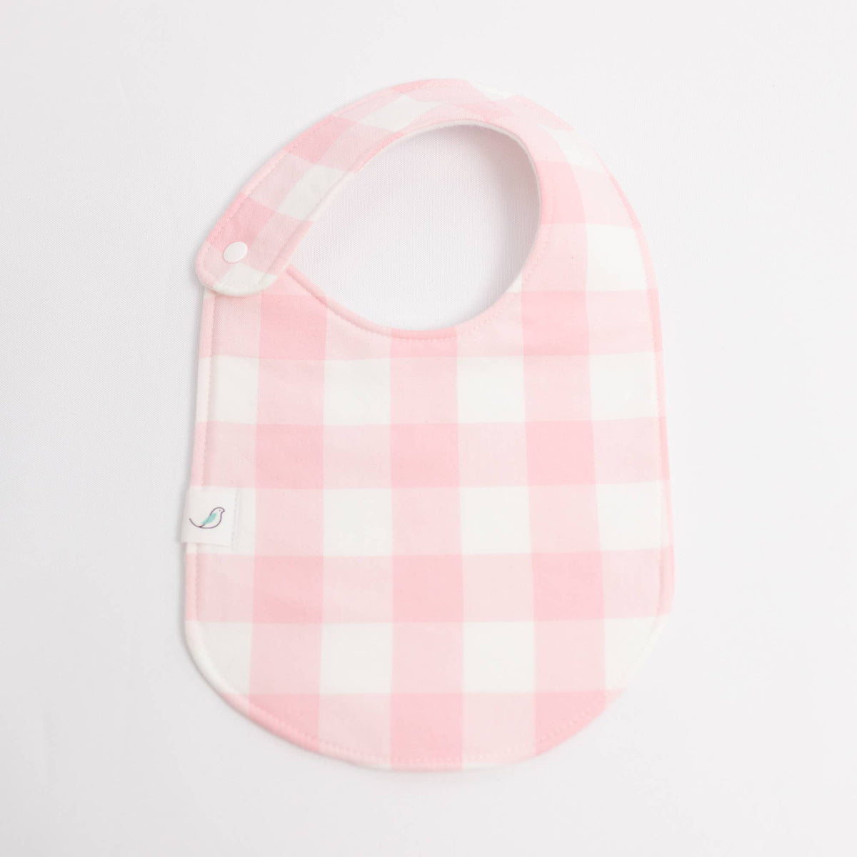 Charlie Snap Bib - Petal Gingham