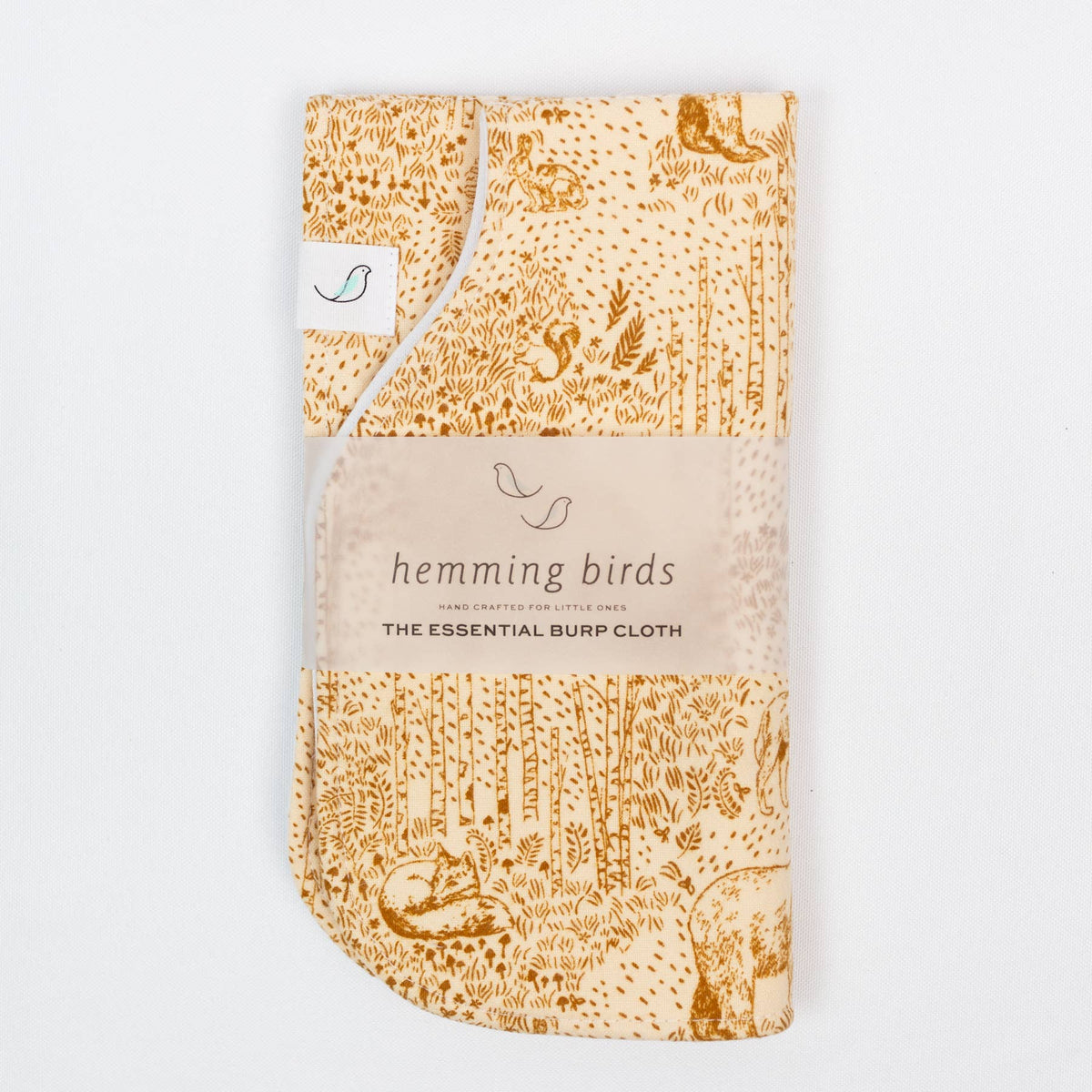 The Essential Burp Cloth - Woodland