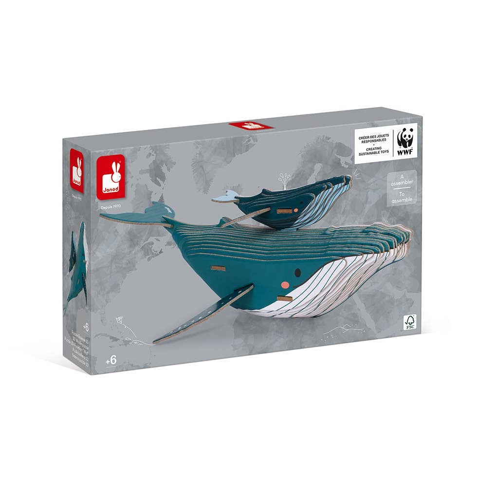3D Whale Puzzle