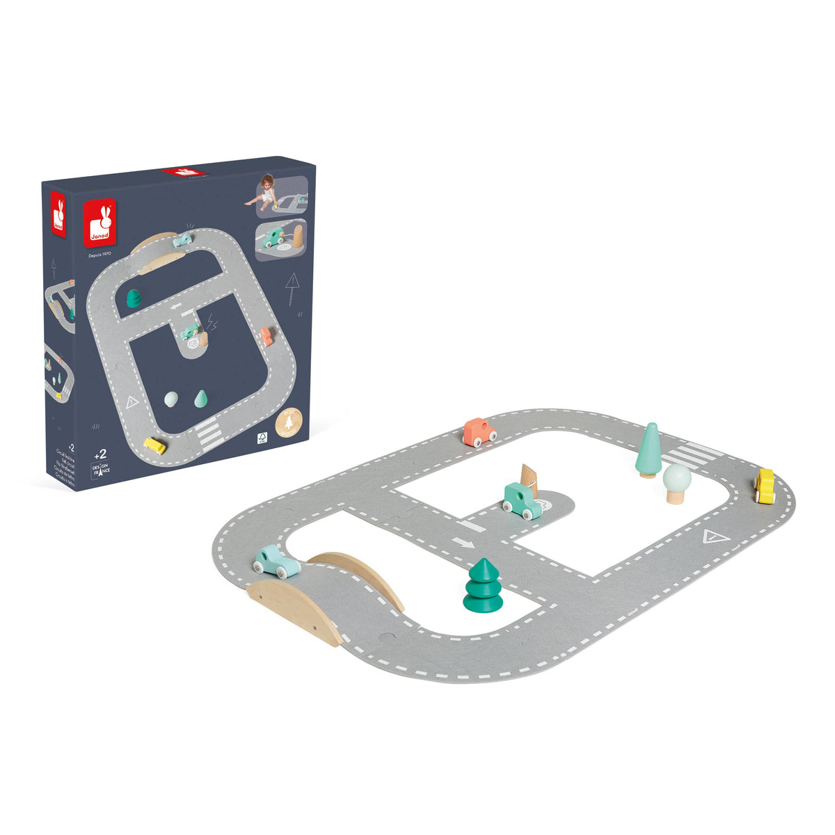 Felt Racetrack Circut