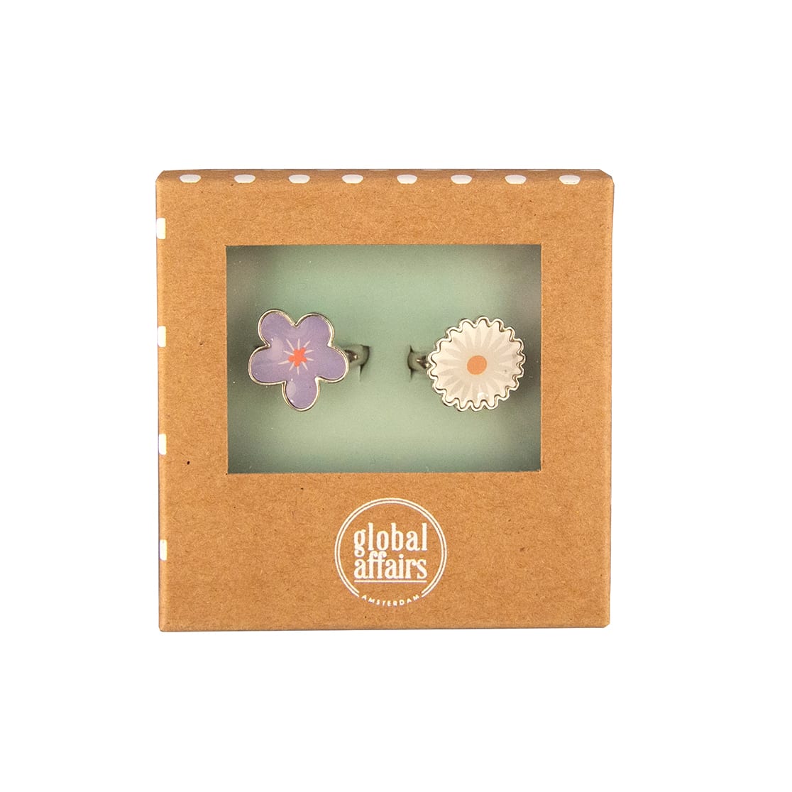 Flower Ring Set