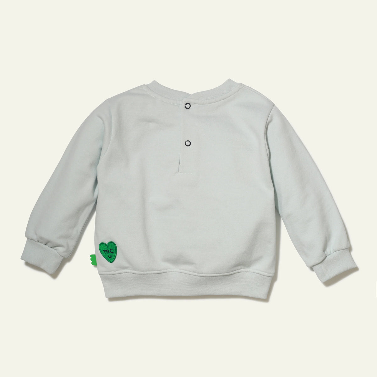 Recycled Cotton Apple Baby Sweatshirt