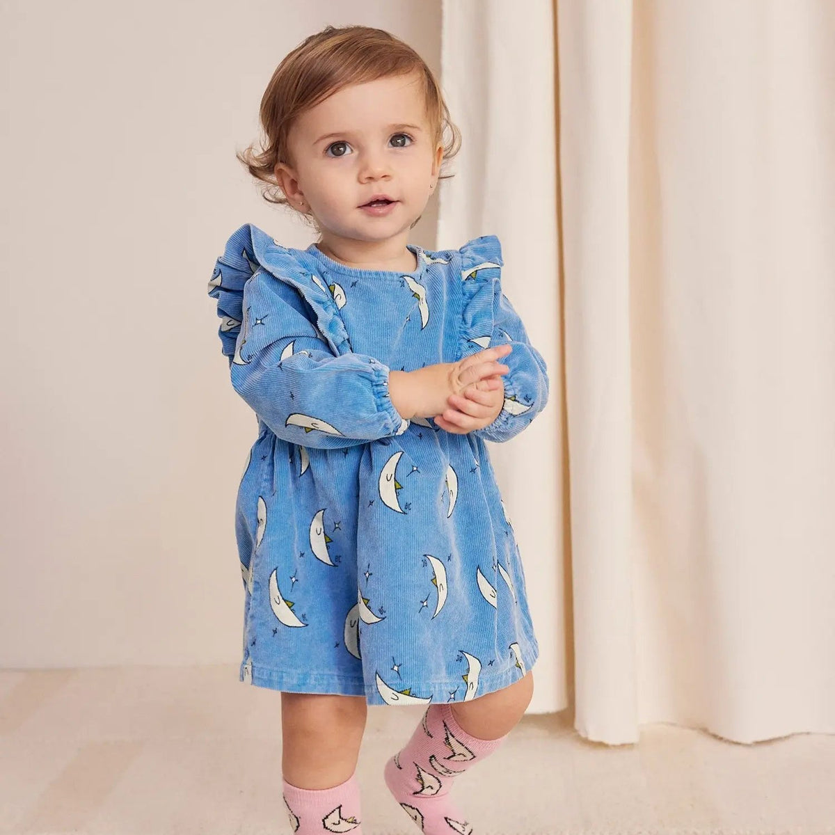 Baby Beneath the Moon Micro Corduroy Dress