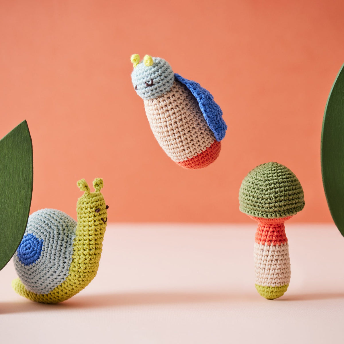 Nature Crochet Rattle