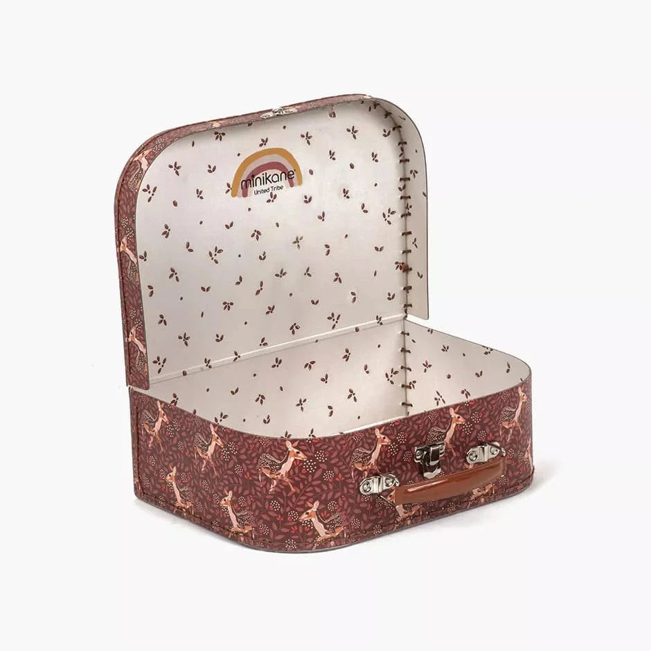 Deer Print Suitcase