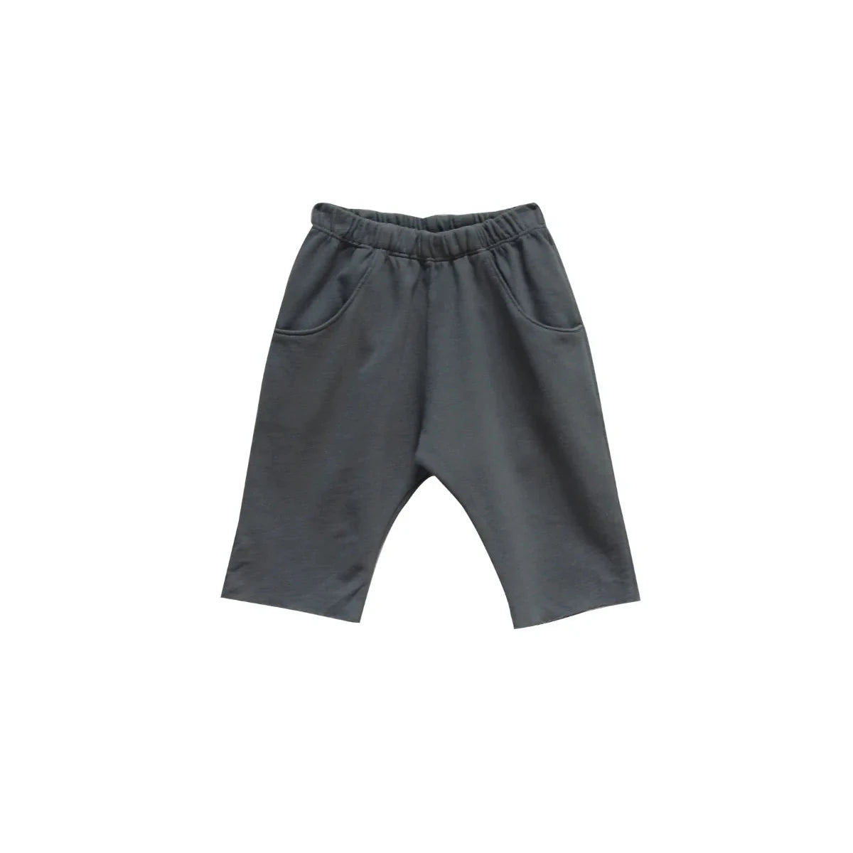 Gray pants on a white background