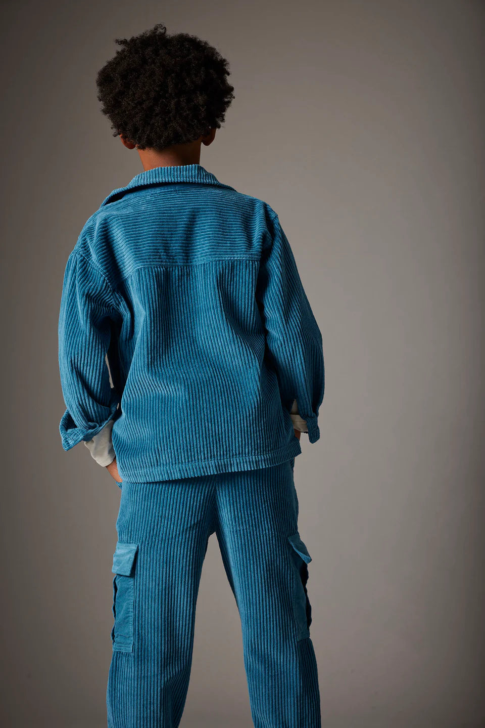 Organic Cotton Wide Corduroy Shirt