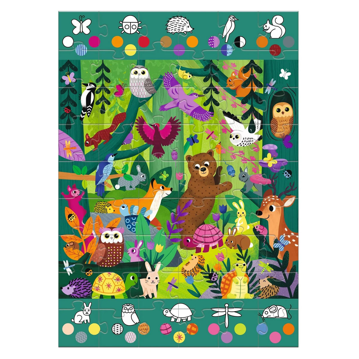 Observation Forest Giant Floor Puzzle