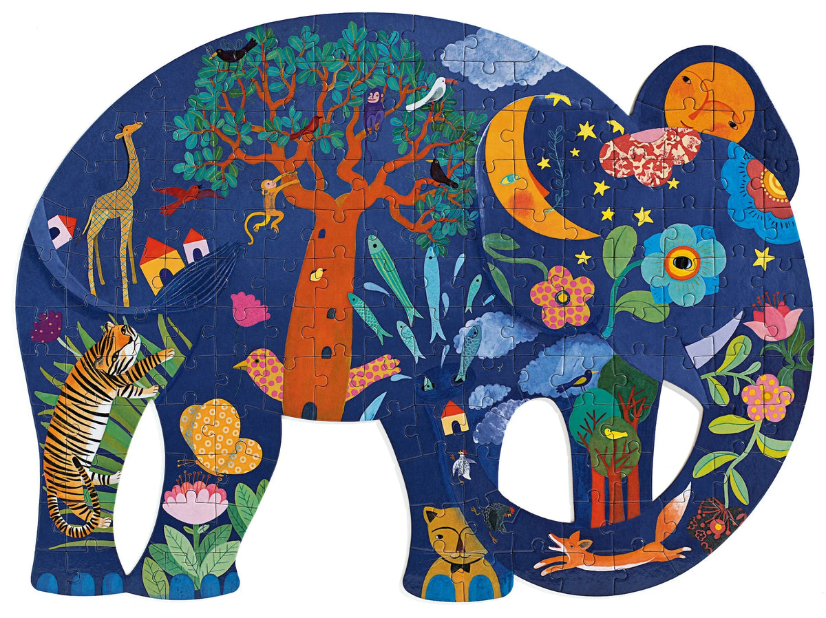 Puzzle Art Elephant