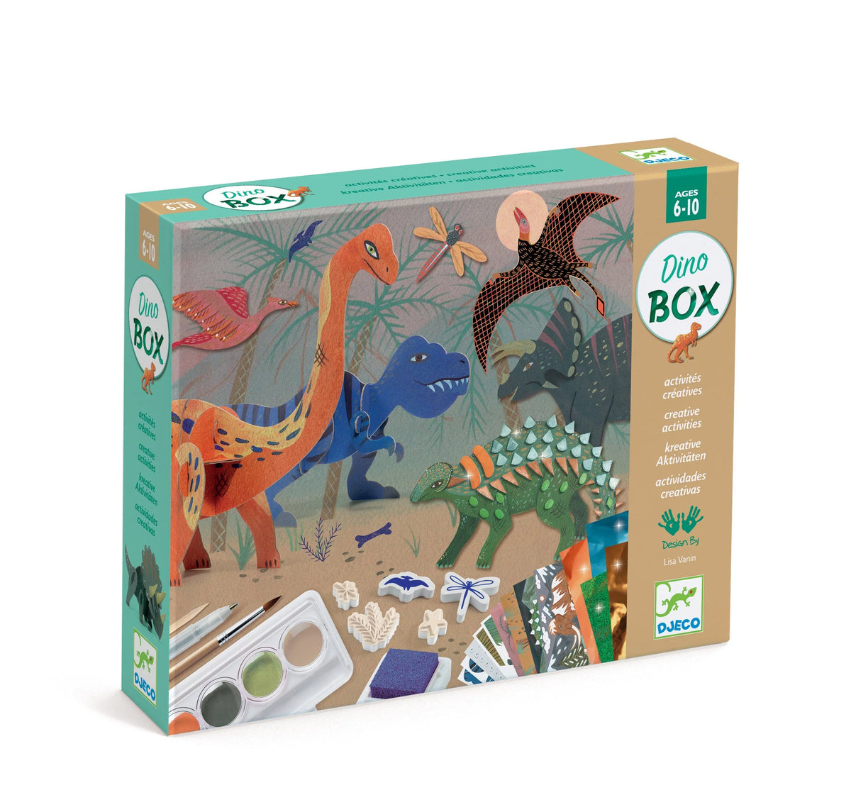 Multi Activity Dino Art Kit