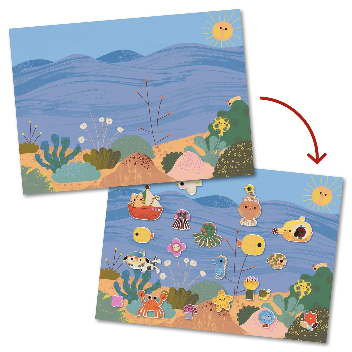 Removable Puffy Stickers