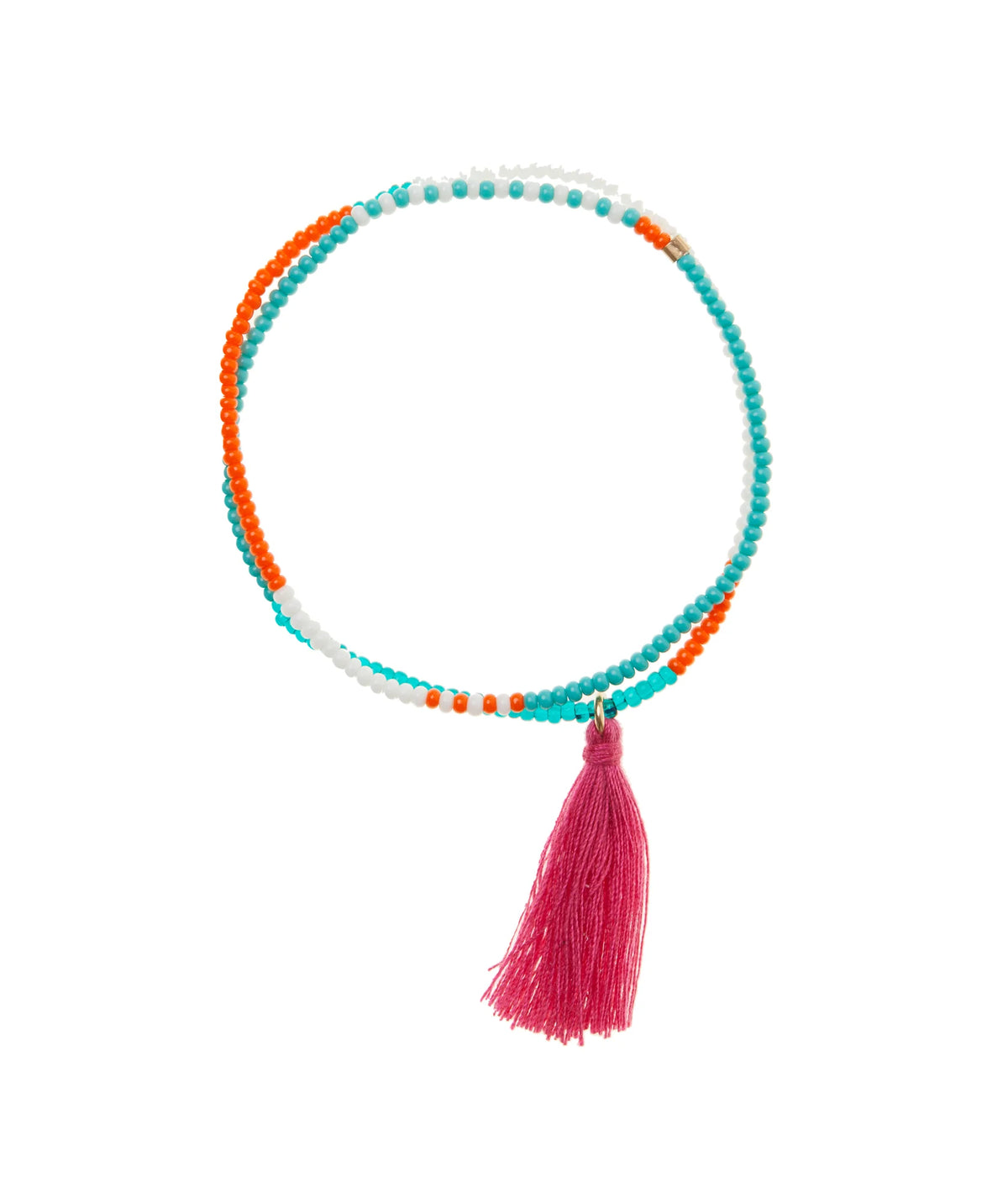 Elastic Tassel Wrap Bracelet