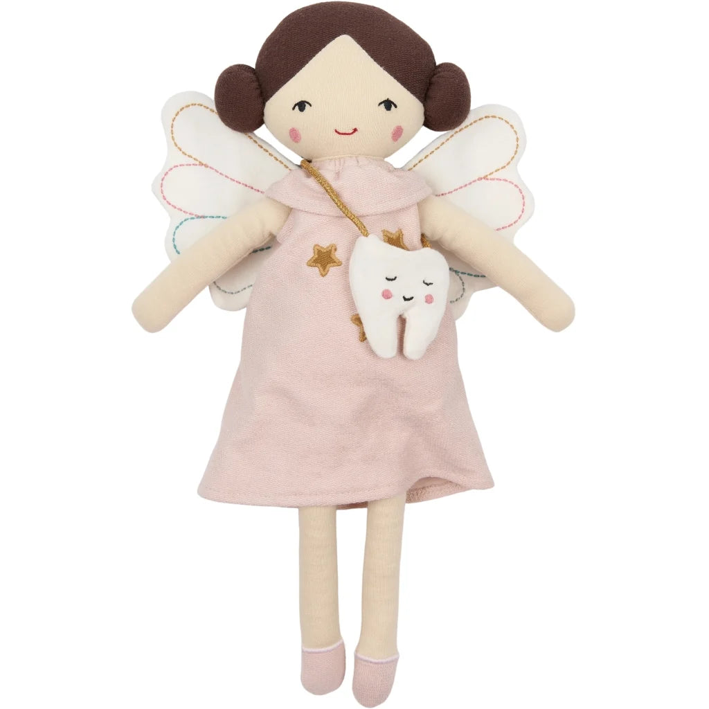 Three dolls with different outfits and hairstyles against a dark background