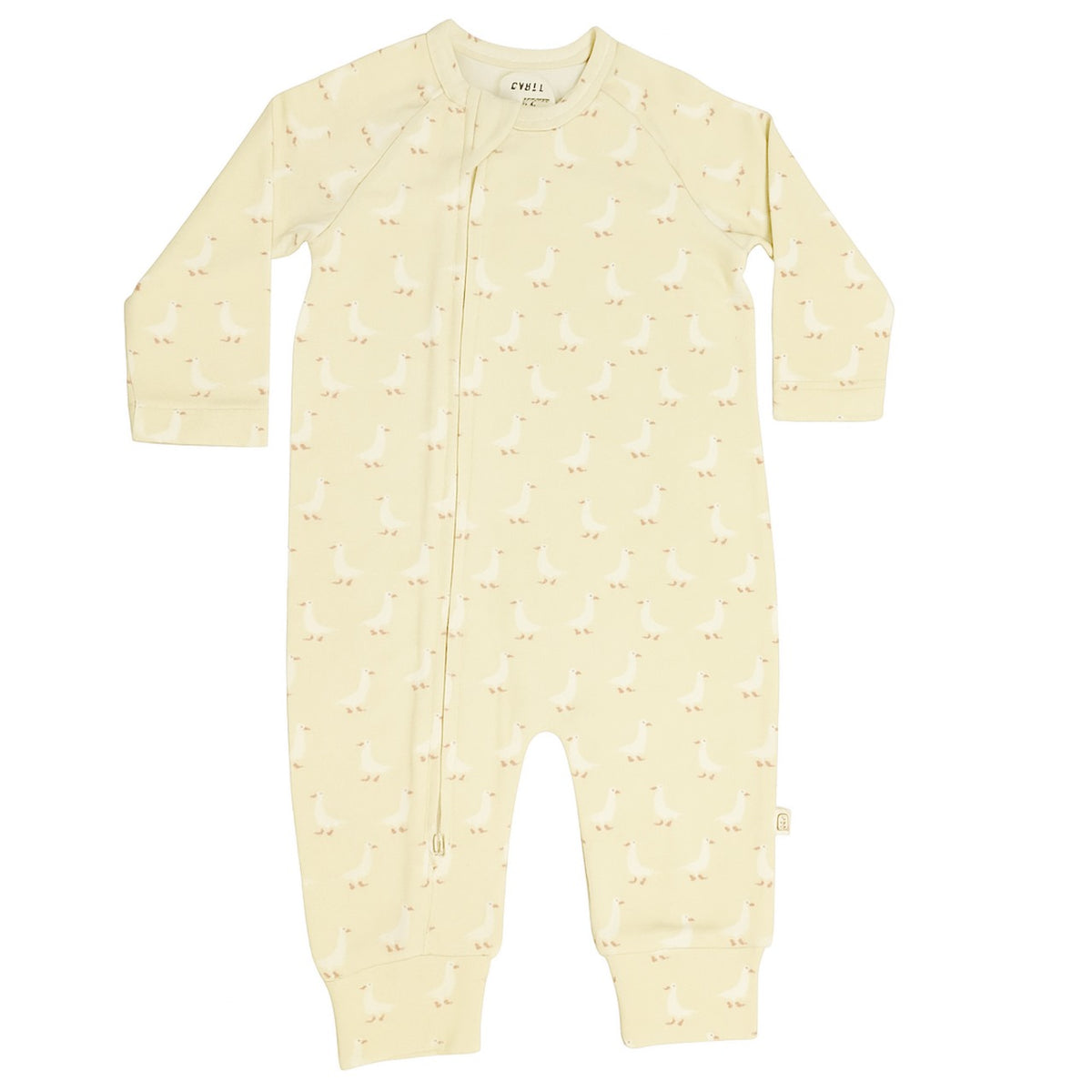 Organic Cotton Modal Playsuit in Geese
