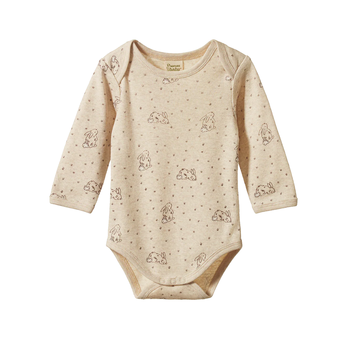 Organic  Cotton Long Sleeve Bodysuit Bramble Burrow