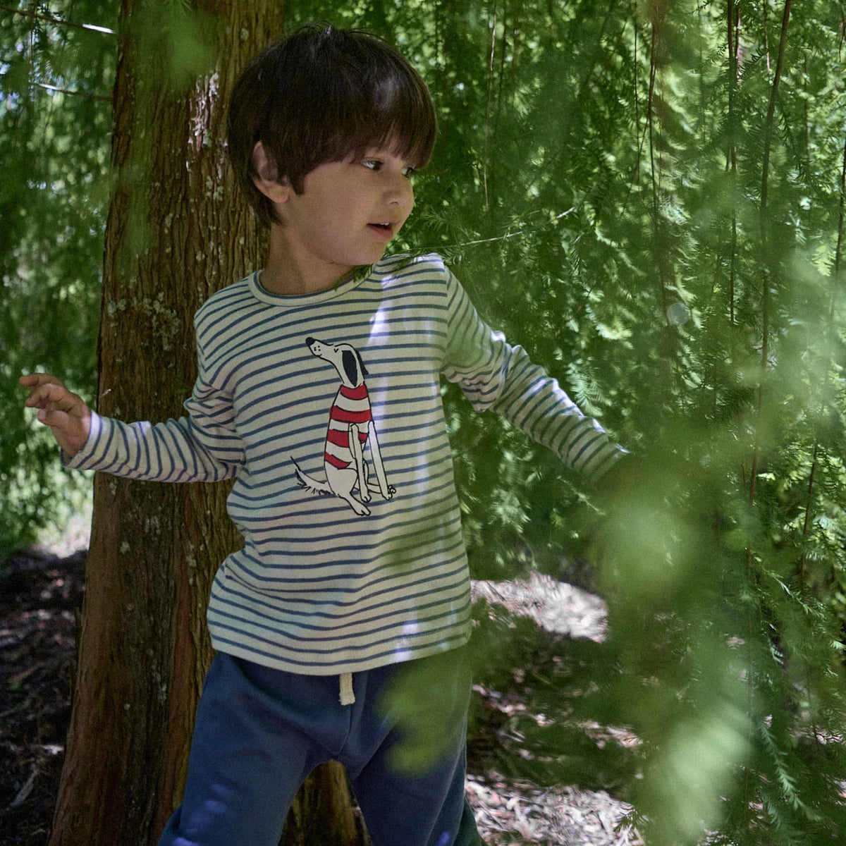 River Tee Best Friend Stripe